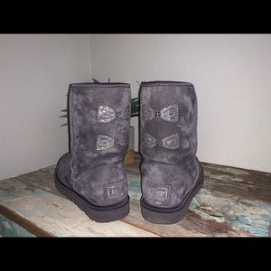 Ugg Australia Swarovski Classic Short Crystal Bow